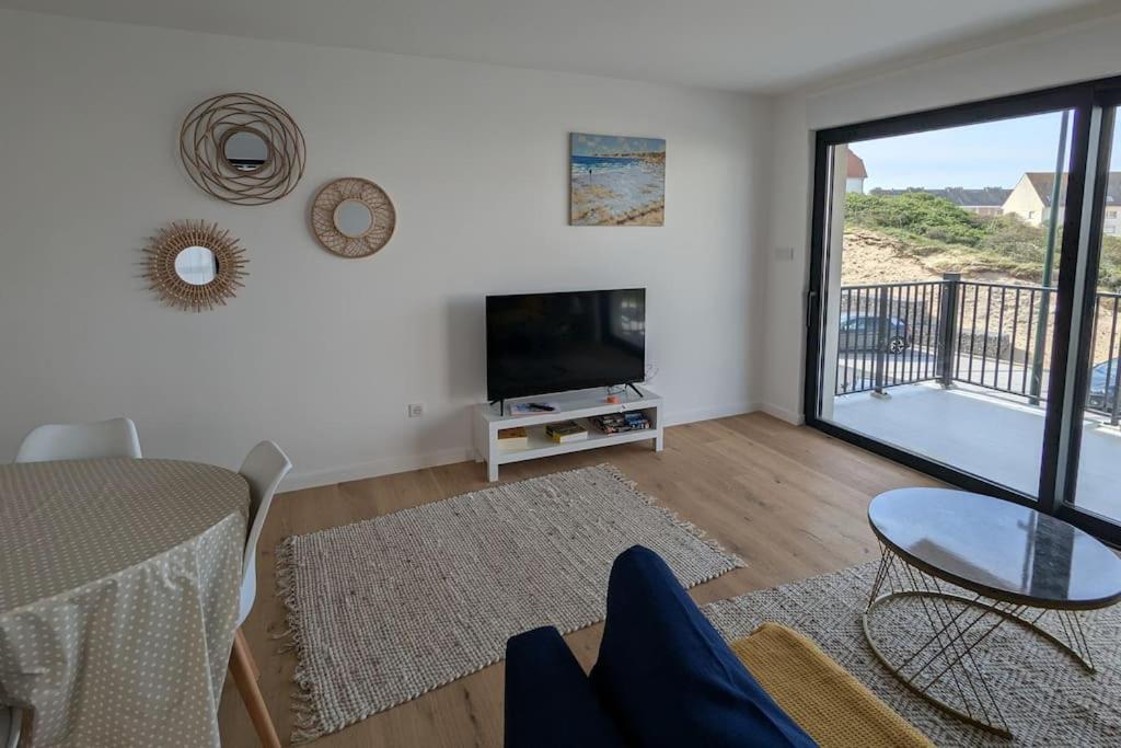Evasion Plage - Appartement Lumineux Plein Centre Et 150M Plage Neufchâtel-Hardelot Esterno foto